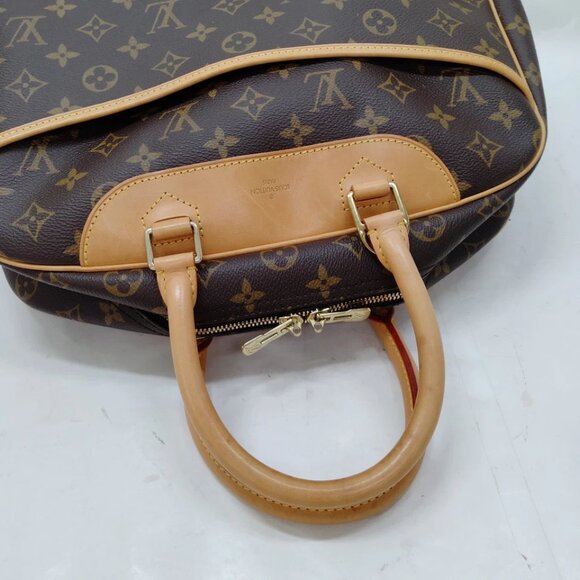 Louis Vuitton LV Hand Bag Deauville Brown Monogram 702-030525 - Picture 6 of 9